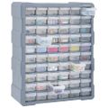 vidaXL Organizér so 60 zásuvkami 38x16x47,5 cm