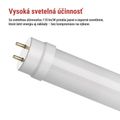 LED trubica T8 18 W 120 cm studená biela