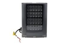 Infračervený iluminátor - montáž na strop, montáž na stĺpik, montáž na stenu - 24 V - interiér, vonkajšie použitie - 100 watt - čierna - pre AXIS D3110, P1385-E, P1455-LE, P1455-LE-3, Q1656, Q1656-B, Q1715, V5938 50