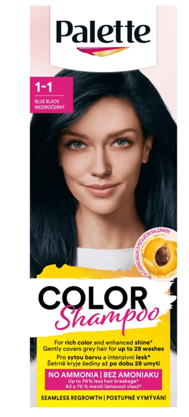 3060517 Palette Color Shampoo 1-1  Modročierny 50 ml