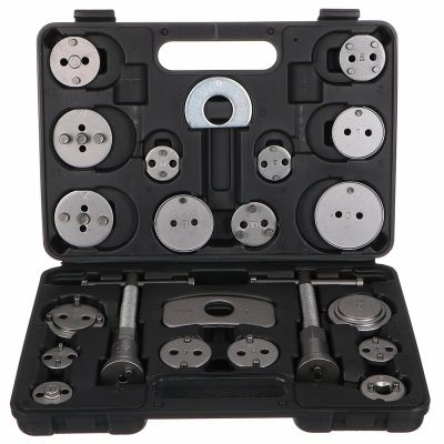 Stláčadlo brzdových piestov MECHANIC BRAKE SET BLACK 22, sada 22ks SIXTOL