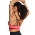 Podprsenka Seamless Low Long Bra Pink - Under Armour, veľkosť S