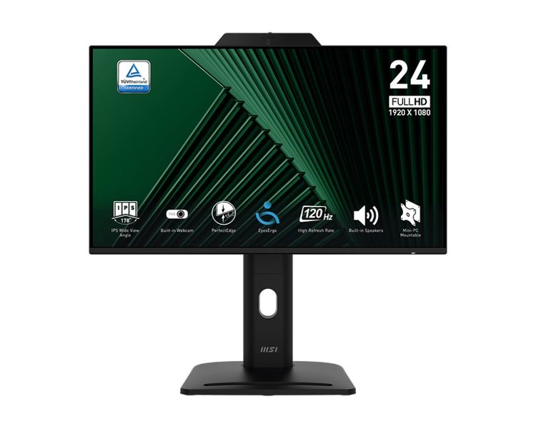 MSI Pro/MP242PMG/23,8''/IPS/FHD/120Hz/1ms/Čierna/3R