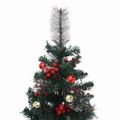 vidaXL Umelé vianočné ozdoby stromčeky zelené 2 ks 76 cm PVC