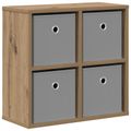 vidaXL Servírovacia skriňa Remeselný dub 49,5 x 22 x 47 cm
