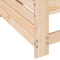 vidaXL Záhradná pohovka s opierkou ruky 69x62x70,5 cm borovica