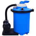 vidaXL Piesková filtrácia s čerpadlom a časovačom 550 W 50 l