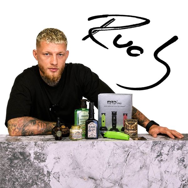Sada starostlivosti o vlasy a bradu BARBERCO Set by Ruchy