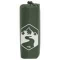 vidaXL Pončo do dažďa s kapucňou dizajn 2 v 1 zelené 223x145 cm