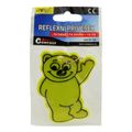 Prívesok reflexný BEAR - žltý