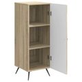 vidaXL Servírovacia skriňa Dub sonoma 33 x 34,5 x 90 cm