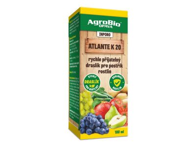 Draslík na postrek rastlín AGROBIO Inporo Atlante K 20 100ml