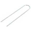 vidaXL Stanové kolíky v tvare U 50 ks 20x3,5 cm pozinkovaná oceľ