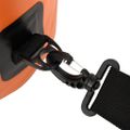 vidaXL Suchá taška so zipsom oranžová 30 l PVC