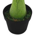 vidaXL Umelý banánovník s kvetináčom 140 cm zelený