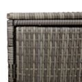 vidaXL Kôš na odpadky 2 ks Sivá 130 x 80 x 115 cm Polyetylén