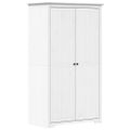 vidaXL Šatník BODO biely 99x53,5x173 cm masívna borovica