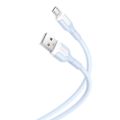 XO kábel NB212 USB - microUSB 1,0 m 2,1A modrý