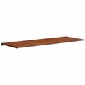 vidaXL Parapetné dosky Hnedé drevo 160 x 50 x 4,5 cm PVC