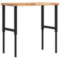 vidaXL Pracovný stôl 100x60x(73-99,5) cm masívna akácia obdĺžnik