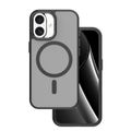 Frozen Mag case pre iPhone 16 6,1" čierny