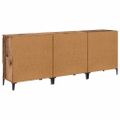 vidaXL Komody 3 ks Staré drevo 60 x 35 x 70 cm Kompozitné drevo
