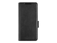Pouzdro s klopou pro mobilní telefon - polyuretan (PU), plast - černá - pro OnePlus Nord 4