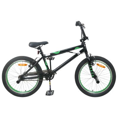 vidaXL BMX Bicykel 20 Palcov pre nad 9 rokov Čierna