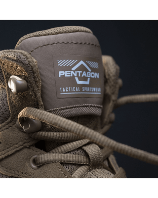 K15045-03-Coyote-45 Pentagon Scorpion V2 Suede 6" Boots