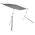 vidaXL Tieniaci nadstavec v tvare T antracitový 170x208x(115-183) cm