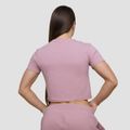 Dámske tričko Cropped Agile Woodrose - GymBeam, veľkosť L, veľkosť oblečenia L