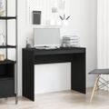 vidaXL Písací stôl čierny dub 90x40x72 cm, imitácia dreva