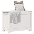 vidaXL Úložný box biely 60x32x45,5 cm masívna borovica