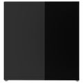 vidaXL TV skrinky 2 ks lesklé čierne 142,5x35x36,5 cm drevotrieska