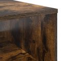 vidaXL Konferenčný stolík Dymová dub 95 x 55 x 31 cm Kompozitné drevo