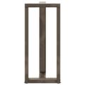 vidaXL Nohy barového stola v tvare T, 2 ks, čierne, 50x35x(90-91) cm, oceľové