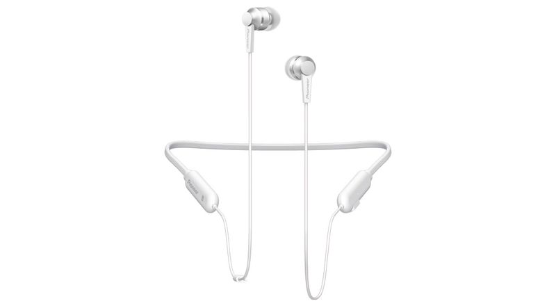 Pioneer SE-C7BT štýlové špuntové slúchadlá s Bluetooth, NFC biela
