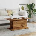 vidaXL Konferenčný stolík staré drevo 102x55,5x40 cm kompozitné drevo