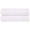 vidaXL Utierky na ruky FROGN 2 ks biele 50x100 cm 360 g/m²