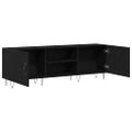 vidaXL Zostava TV skriniek 150 x 30 x 50 cm Čierny dub