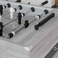 vidaXL Stolný futbal Sivá Sonoma 146,5 x 74 x 85 cm Kompozitné drevo