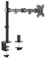 Neomounts FPMA-D550BLACK/Držák displeje/na stůl/10-32"/svorka/VESA 100X100/nosn. 8kg/1 displej/černý Držák, VESA, stolní, pro 1 plochý monitor, úhloprícka 10"-32", náklon, otácení, rotace, nosnost 8kg, cerný