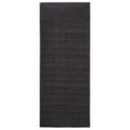 vidaXL Koberec prírodný sisal 80x200 cm čierny