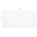 vidaXL Chránič na stôl priehľadný 120x60 cm 1,6 mm PVC