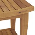 vidaXL Príručný stolík do kúpeľne 50x35x45 cm, tíkový masív