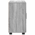 vidaXL Servírovacia skriňa FLORIN 88,5 x 30,5 x 55,5 cm Sivý Sonoma