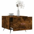 vidaXL Konferenčné stolíky 2 ks dymový dub 50x50x40cm kompozitné drevo