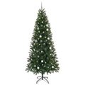 vidaXL Umelý vianočný stromček Zelená 240 cm PE a PVC