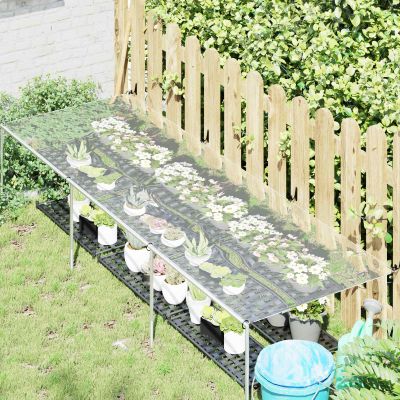 vidaXL Pokrytie rastlín Priehľadná 2 x 1,5 m PVC