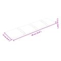vidaXL Nástenné panely 12 ks bledosivé 60x15 cm látkové 1,08 m²